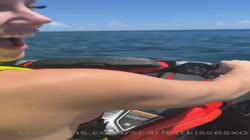 Scarlett Kisses - Public Sex On A Jet Ski